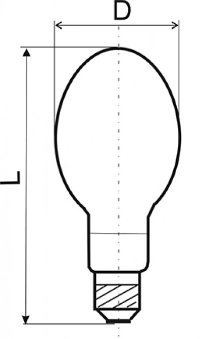Дуговая ртутная лампа высокого давления дрл рисунок